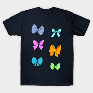 Bow Sticker Sheet T-Shirt